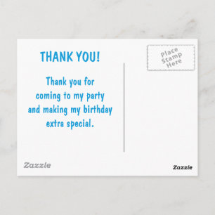 #Proud2BNaturalMe Geburtstag Danke Postkarte