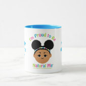 #Proud2BNaturalMe Geschenke für #Mama Tasse (Zentrum)