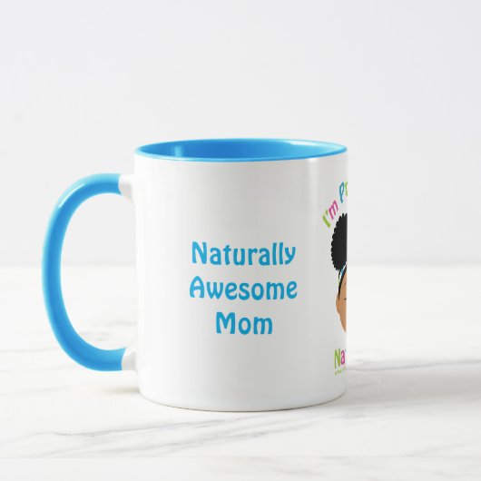 #Proud2BNaturalMe Geschenke für #Mama Tasse (Links)