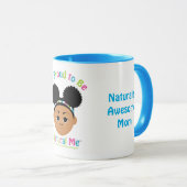 #Proud2BNaturalMe Geschenke für #Mama Tasse (VorderseiteRechts)