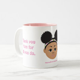 #Proud2BNaturalMe Geschenke für #Mama Zweifarbige Tasse