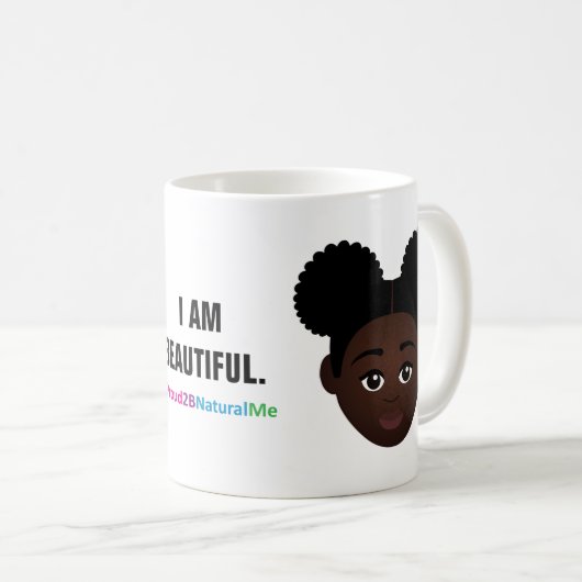 #Proud2BNaturalMe "I AM SCHÖN"-Complexion Kaffeetasse