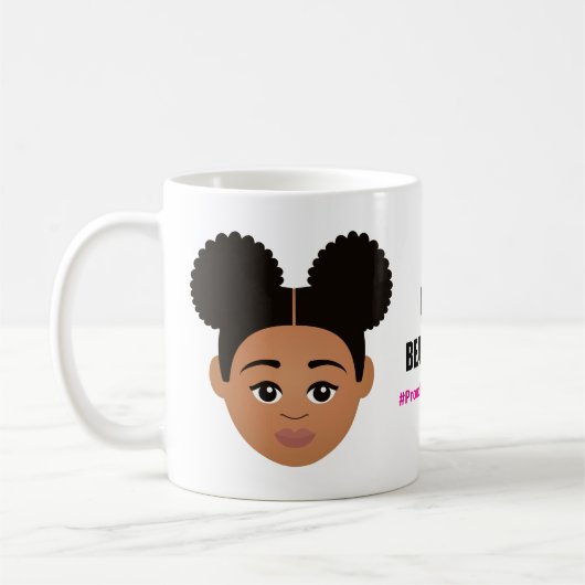 #Proud2BNaturalMe "I AM SCHÖN"-Complexion Kaffeetasse (Links)