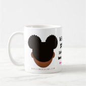 #Proud2BNaturalMe "Neujahr. Ich bin gleich." Kaffeetasse (Links)