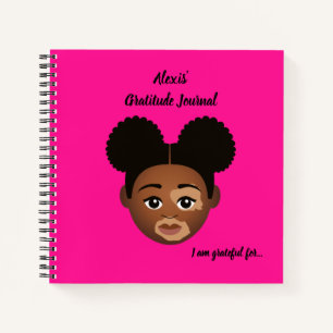 #Proud2BNaturalMe Personalisiert Dankeschön-Journa Notizblock