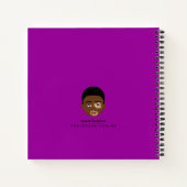 #Proud2BNaturalMe Personalisiert Dankeschön-Journa Notizblock (Rückseite)