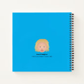 #Proud2BNaturalMe Personalisiert Dankeschön-Journa Notizblock (Rückseite)