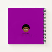 #Proud2BNaturalMe Personalisiert Dankeschön-Journa Notizblock (Rückseite)