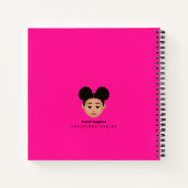 #Proud2BNaturalMe Personalisiert Dankeschön-Journa Notizblock (Rückseite)