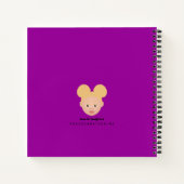 #Proud2BNaturalMe Personalisiert Dankeschön-Journa Notizblock (Rückseite)