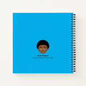 #Proud2BNaturalMe Personalisiert Dankeschön-Journa Notizblock (Rückseite)