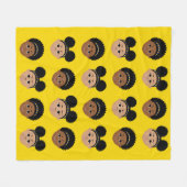 #Proud2BNaturalMe #SGR Fleece Blanket (Vorderseite (Horizontal))