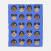 #Proud2BNaturalMe #ZPB Fleece Blanket (Vorderseite)