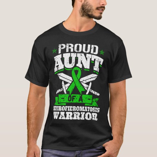 Proud A Of A Neurofibromatosis Warrior retro T-Shirt (Vorderseite)