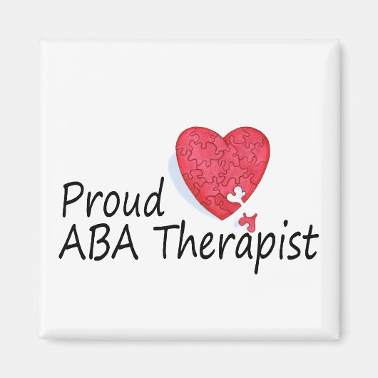 Proud ABA Therapeut Magnet (Vorne)