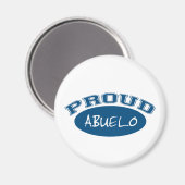 Proud Abuelo (blau) Magnet (Vorderseite/Rückseite)