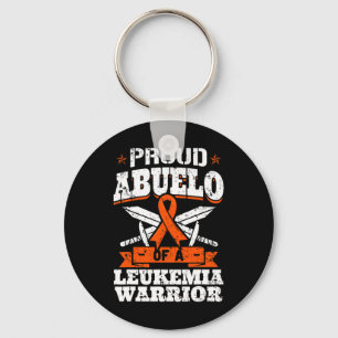 Proud Abuelo einer Leukämie Kriegerin Oma Awarene Schlüsselanhänger