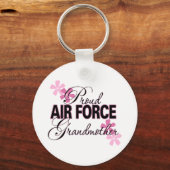 Proud Air Force Großmutter Schlüsselanhänger (Vorderseite)