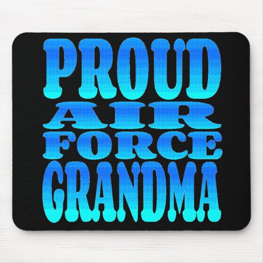 Proud Air Force Oma Mousepad (Vorne)