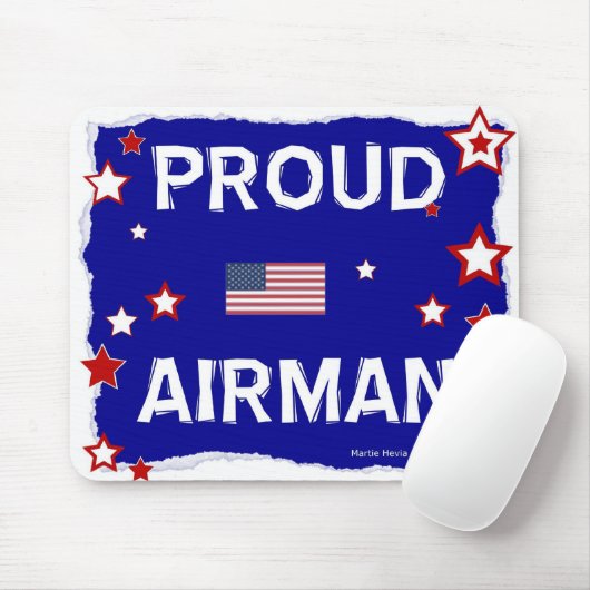 Proud Airman - zu Ehren - Mousepad (Mit Mouse)