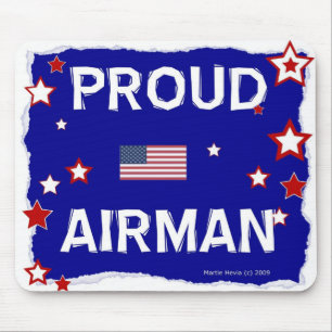 Proud Airman - zu Ehren - Mousepad