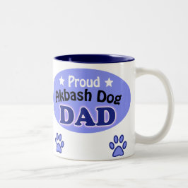Proud Akbash Dog Vater Zweifarbige Tasse