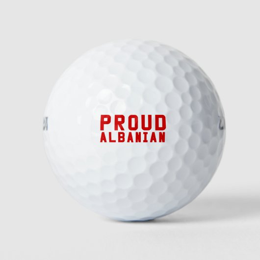 Proud Albanian Golfball (Vorderseite)