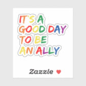 Proud allesamt Pride Gay LGBT Monatsparade Geschen Aufkleber (Blatt)