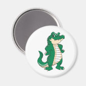 Proud Alligator Magnet (Vorderseite/Rückseite)