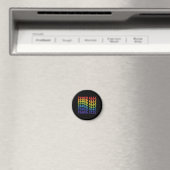Proud Ally | LGBTQ | GAY PRIDE | Regenbogen Magnet (In Situ (Geschirrspüler))