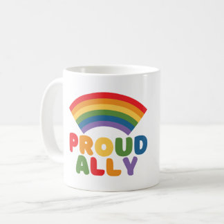 PROUD ALLY - LGBTQ PRID KAFFEETASSE
