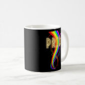 Proud Ally Rainbow Lgbtq Blm Pride 1 Kaffeetasse (VorderseiteRechts)