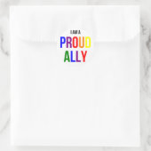 Proud Ally Sticker (Tasche)