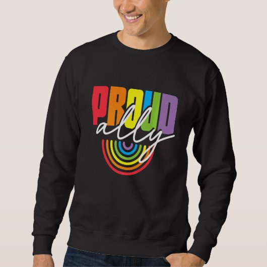 Proud Ally Sweatshirt (Vorderseite)