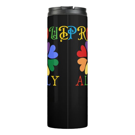 Proud Ally Thermosbecher (Rückseite)