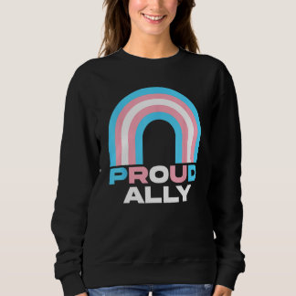 Proud Ally Transgender Transsexual Trans Pride Men Sweatshirt