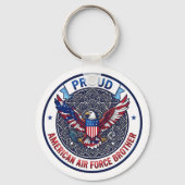 Proud American Air Force Brother Schlüsselanhänger (Rückseite)