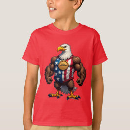 PROUD AMERICAN BALD EAGLE Patriotic T-Shirt
