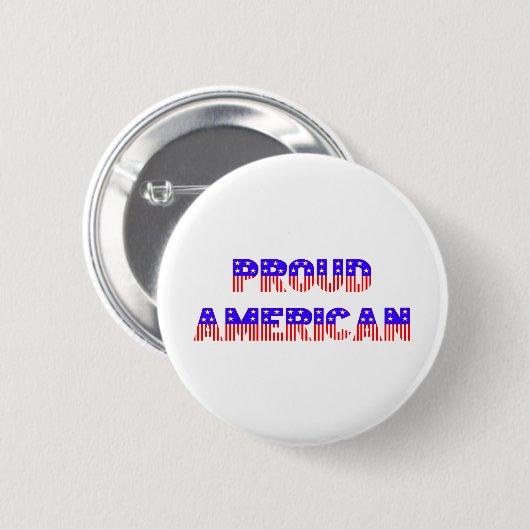 Proud American Button (Vorne & Hinten)