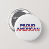 Proud American Button (Vorne & Hinten)