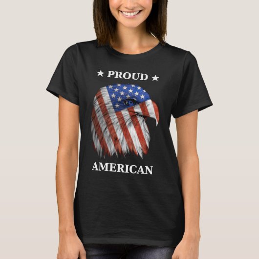 Proud American Eagle T-Shirt (Vorderseite)