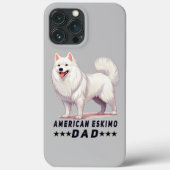 Proud American Eskimo Vater Dog Lover Case-Mate iPhone Hülle (Rückseite)
