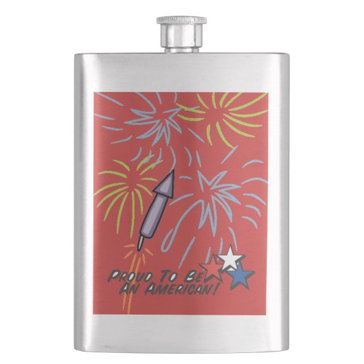 Proud American - Flachmann (Vorderseite)