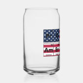 Proud American Flag USA 4. Juli Dosenglas (Rechts)
