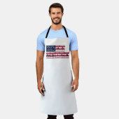 Proud American Flag USA 4. Juli Schürze (Getragen)