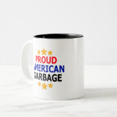 Proud American Garbage Tasse (Vorderseite Links)