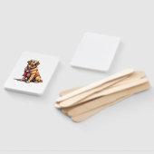 Proud American Golden Retriever Vintage Tee 4 Fächer (Non-assembled)