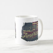 Proud American Kaffeetasse (VorderseiteRechts)