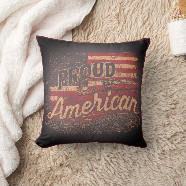 "Proud American Kissen (Decke)