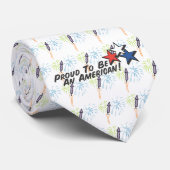 Proud American - Krawatte (Gerollt)